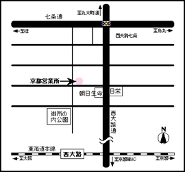 京都営業所マップ
